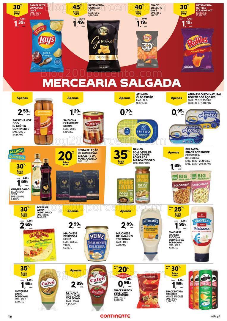 Antevisão Folheto CONTINENTE Açores Promoções de 9 a 22 maio