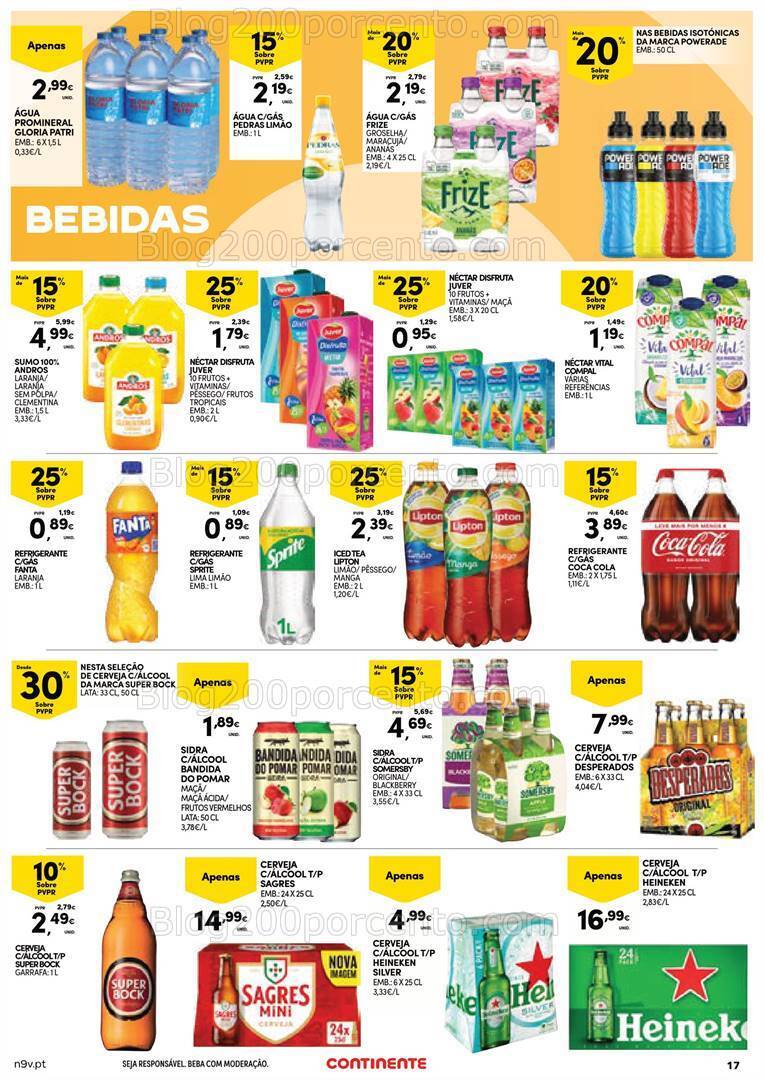 Antevisão Folheto CONTINENTE Açores Promoções de 9 a 22 maio