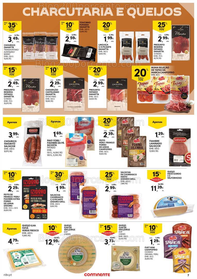Antevisão Folheto CONTINENTE Açores Promoções de 12 a 25 setembro