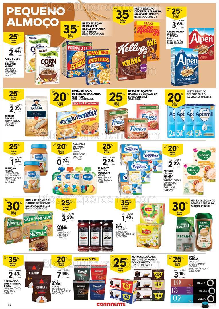 Antevisão Folheto CONTINENTE Açores Promoções de 12 a 25 setembro