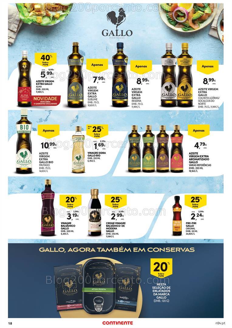 Antevisão Folheto CONTINENTE Açores Promoções de 12 a 25 setembro