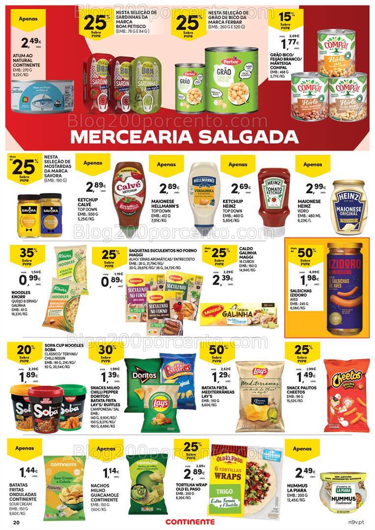 Antevisão Folheto CONTINENTE Açores Promoções de 12 a 25 setembro