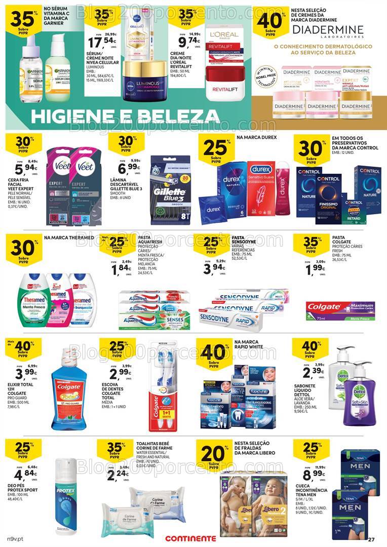 Antevisão Folheto CONTINENTE Açores Promoções de 12 a 25 setembro