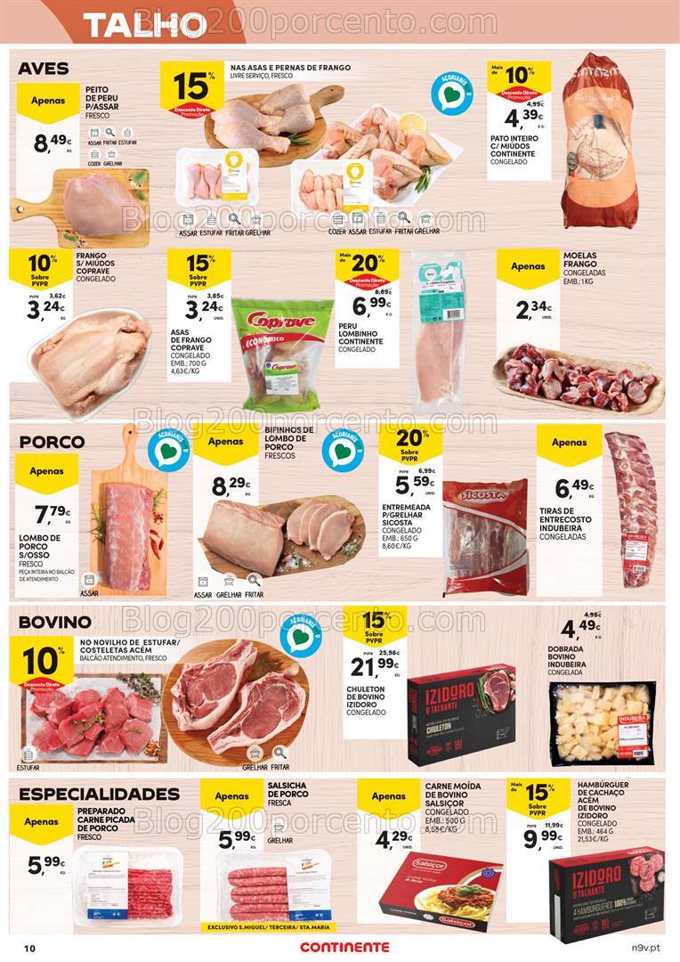 Antevisão Folheto CONTINENTE Açores Promoções até 28 agosto