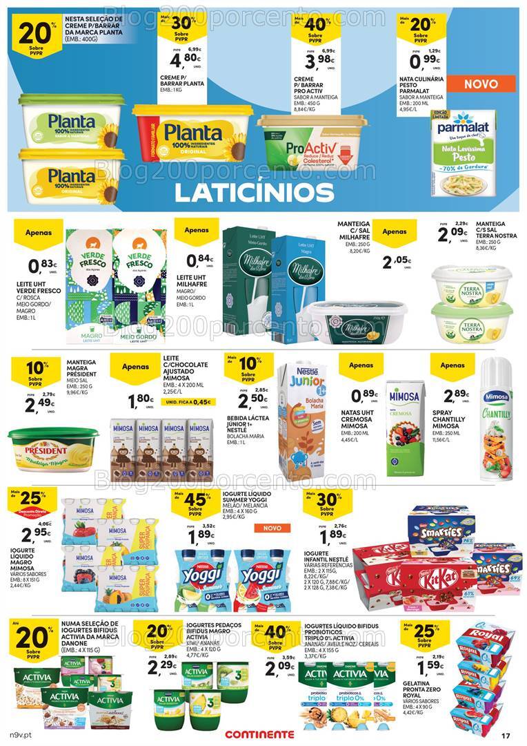 Antevisão Folheto CONTINENTE Açores Promoções até 28 agosto