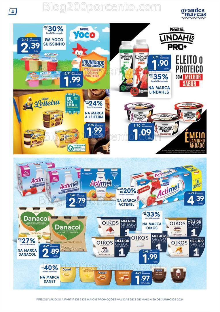 Antevisão Folheto MINIPREÇO Grandes Marcas Promoções de 2 maio a 29 junho