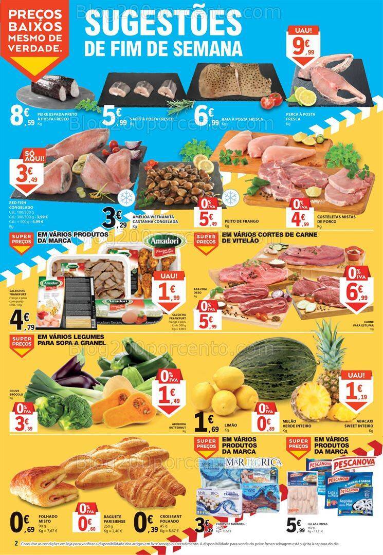 Antevisão Folheto E-LECLERC Promoções Fim de Semana - 6 a 8 outubro