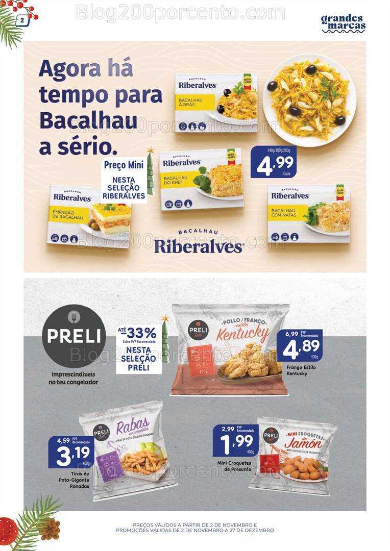 Antevisão Folheto MINIPREÇO Grandes Marcas Natal - 2 novembro a 27 dezembro