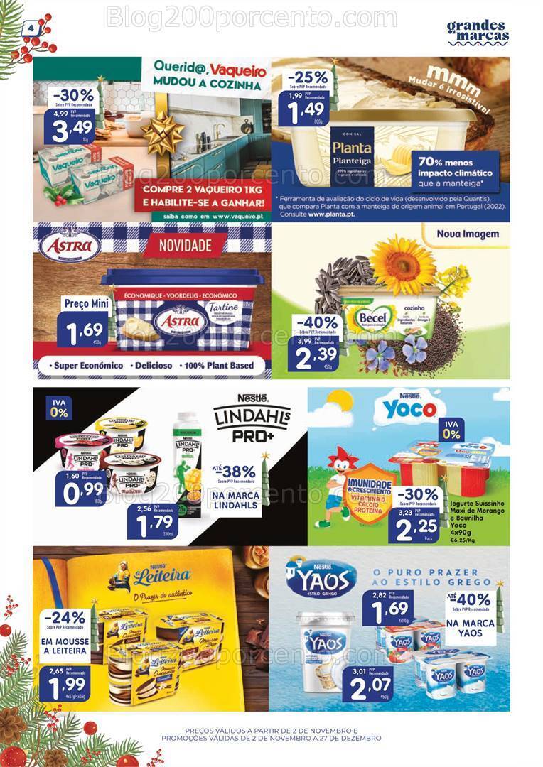 Antevisão Folheto MINIPREÇO Grandes Marcas Natal - 2 novembro a 27 dezembro