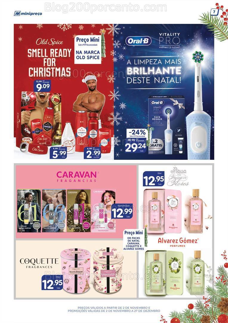 Antevisão Folheto MINIPREÇO Grandes Marcas Natal - 2 novembro a 27 dezembro
