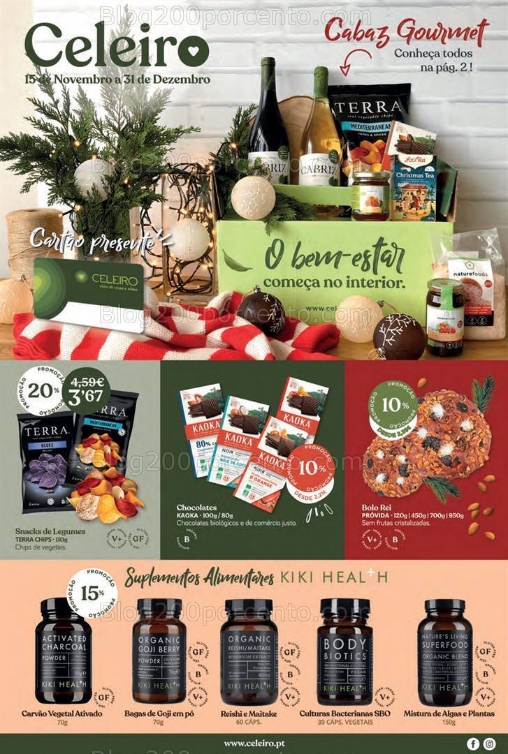 Antevisão Folheto CELEIRO Natal Promoções de 15 novembro a 31 dezembro