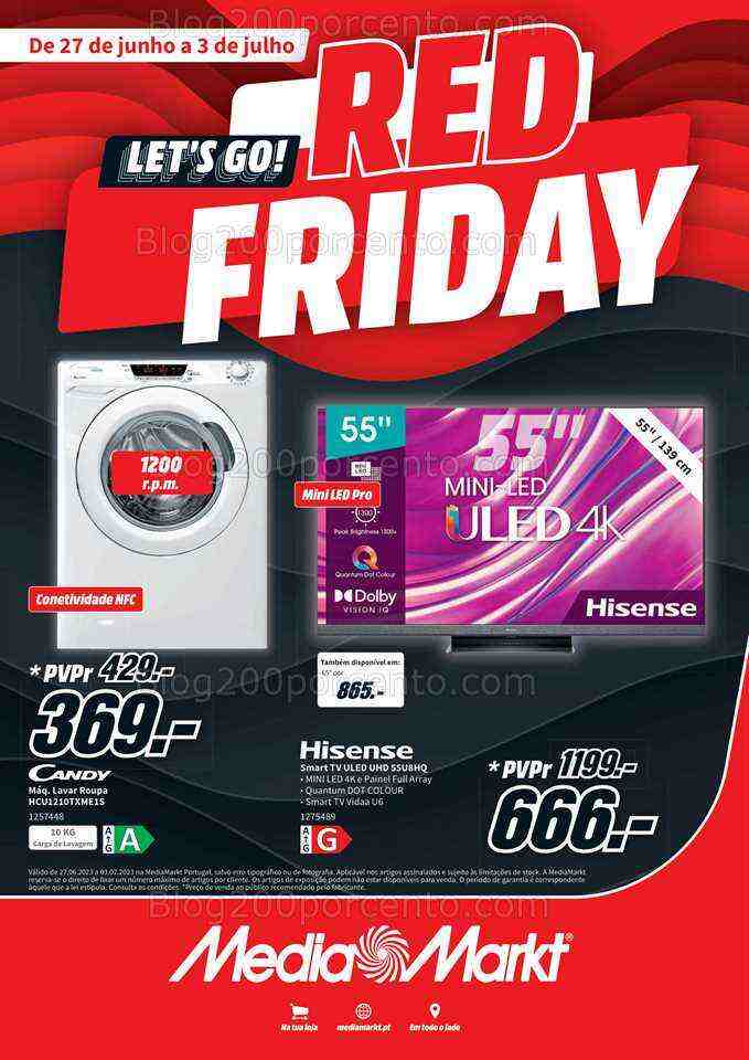 Antevisão Folheto MEDIAMARKT Black Friday de Verão Promoções 27 junho a 3 julho