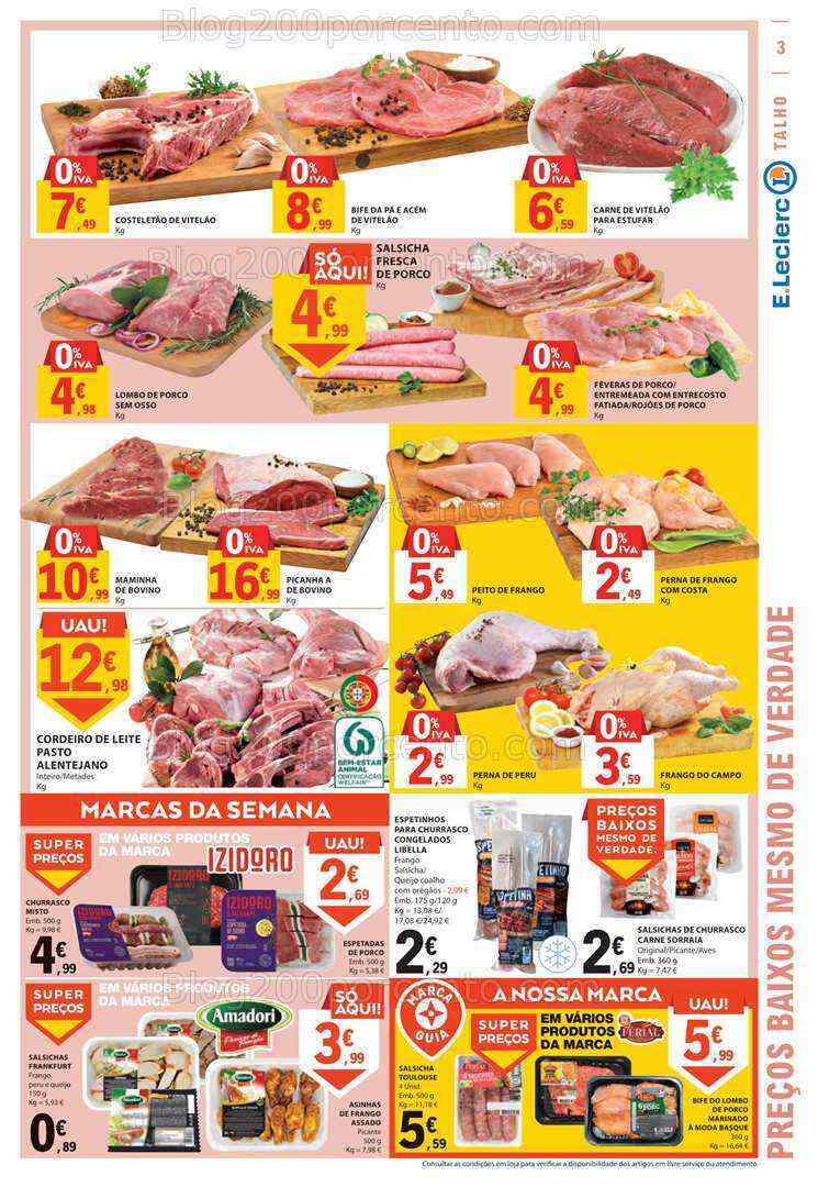Antevisão Folheto E-LECLERC Promoções de 10 a 16 agosto