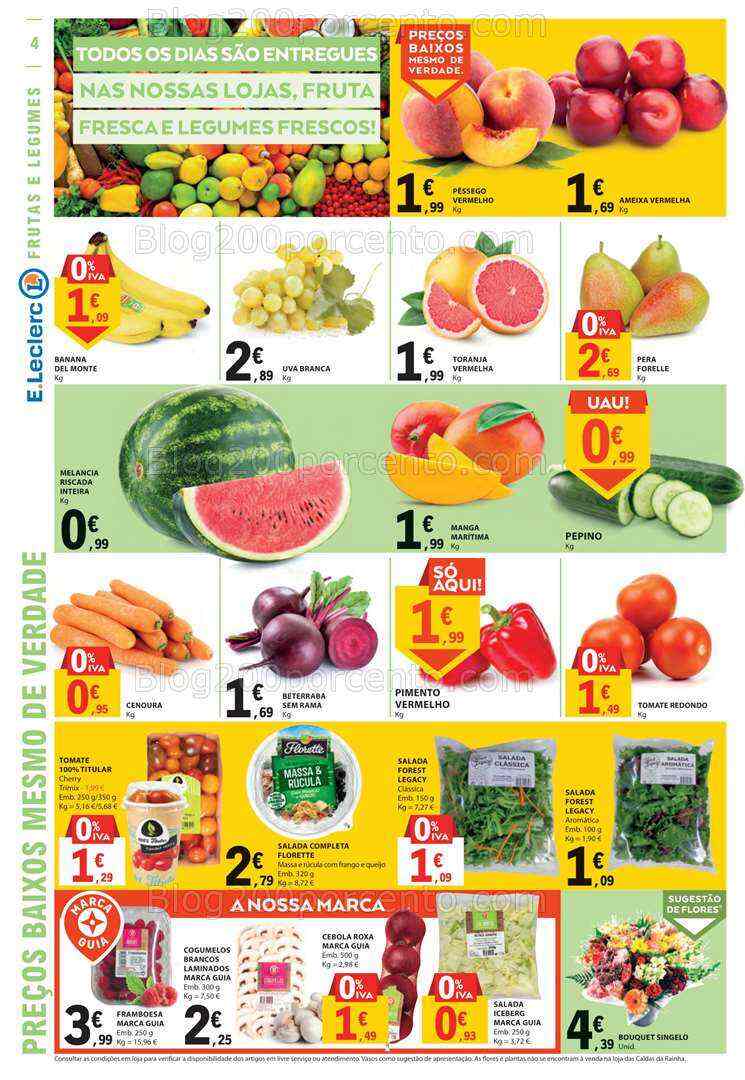 Antevisão Folheto E-LECLERC Promoções de 10 a 16 agosto