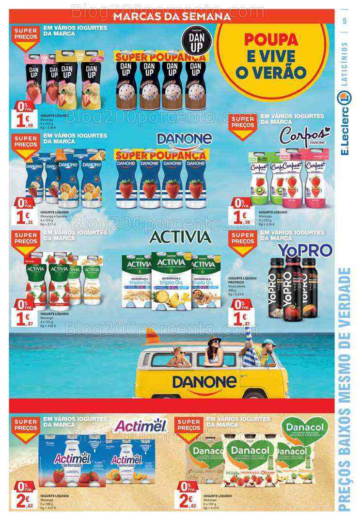 Antevisão Folheto E-LECLERC Promoções de 10 a 16 agosto