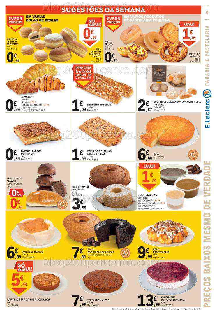 Antevisão Folheto E-LECLERC Promoções de 10 a 16 agosto