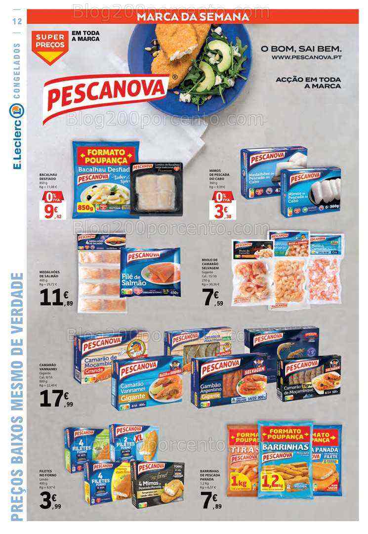 Antevisão Folheto E-LECLERC Promoções de 10 a 16 agosto