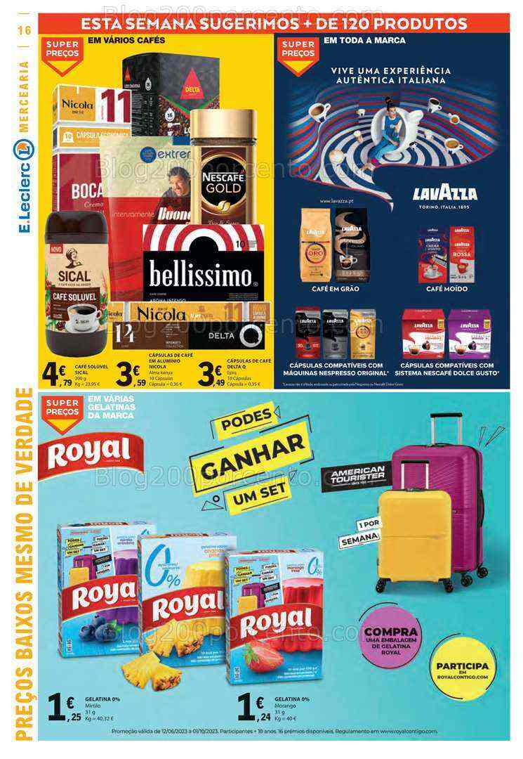 Antevisão Folheto E-LECLERC Promoções de 10 a 16 agosto