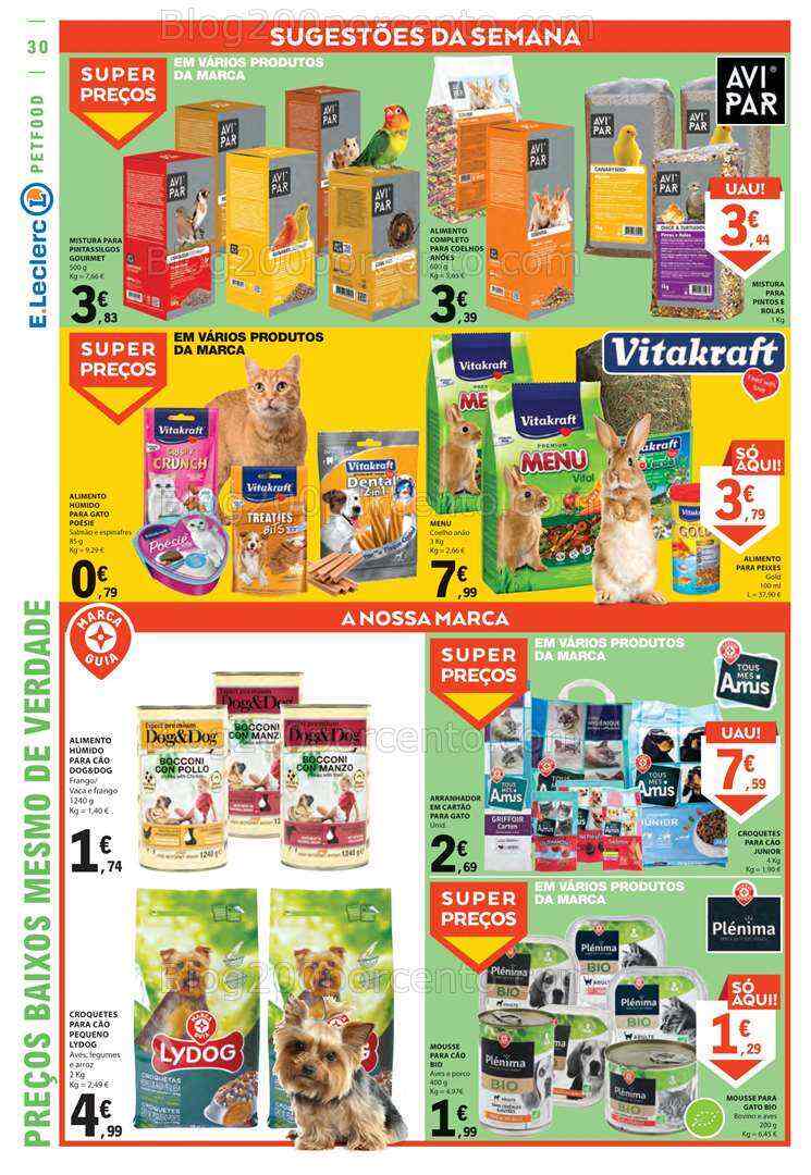 Antevisão Folheto E-LECLERC Promoções de 10 a 16 agosto