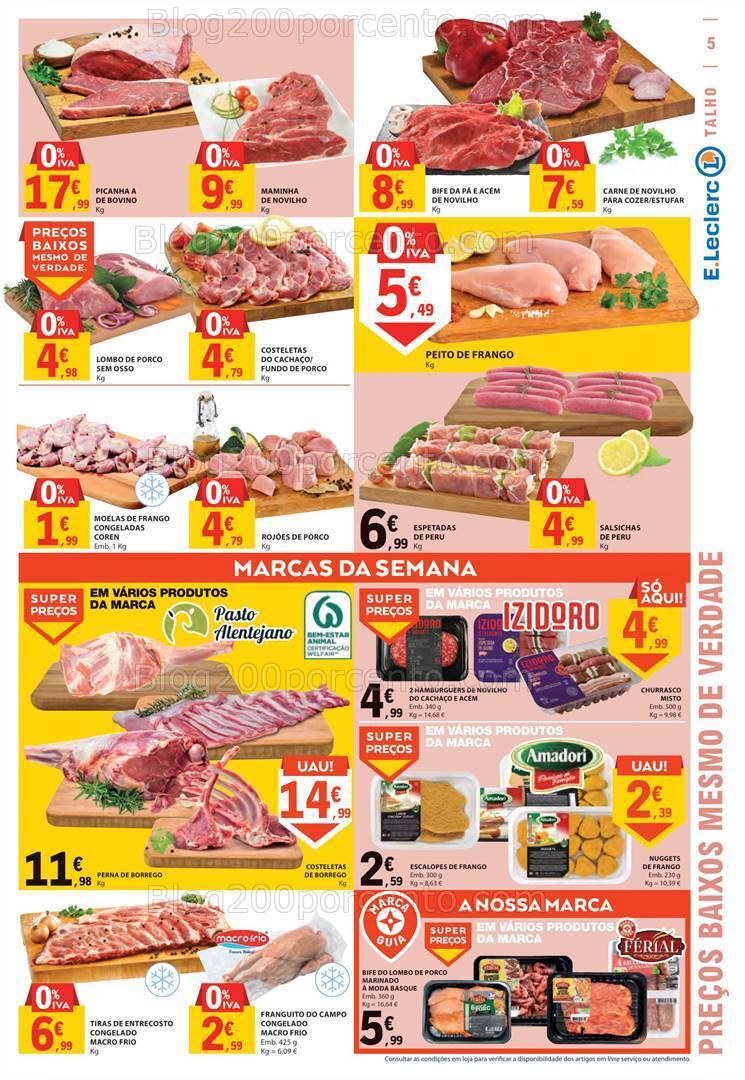 Antevisão Folheto E-LECLERC Promoções de 31 agosto a 6 setembro
