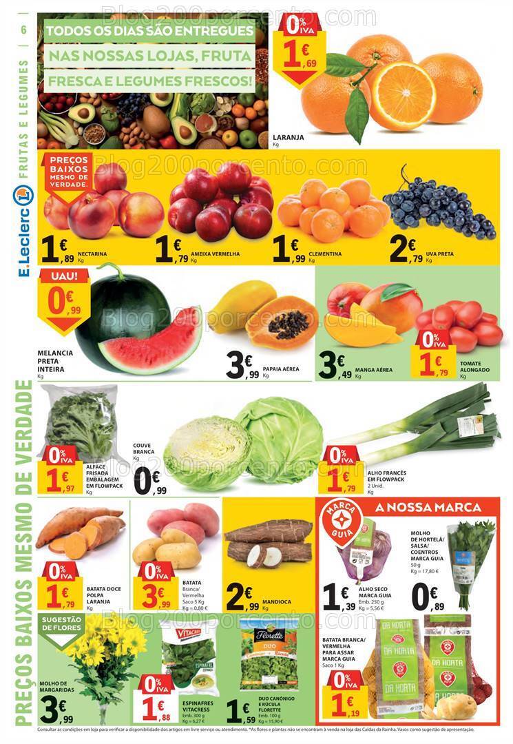 Antevisão Folheto E-LECLERC Promoções de 31 agosto a 6 setembro