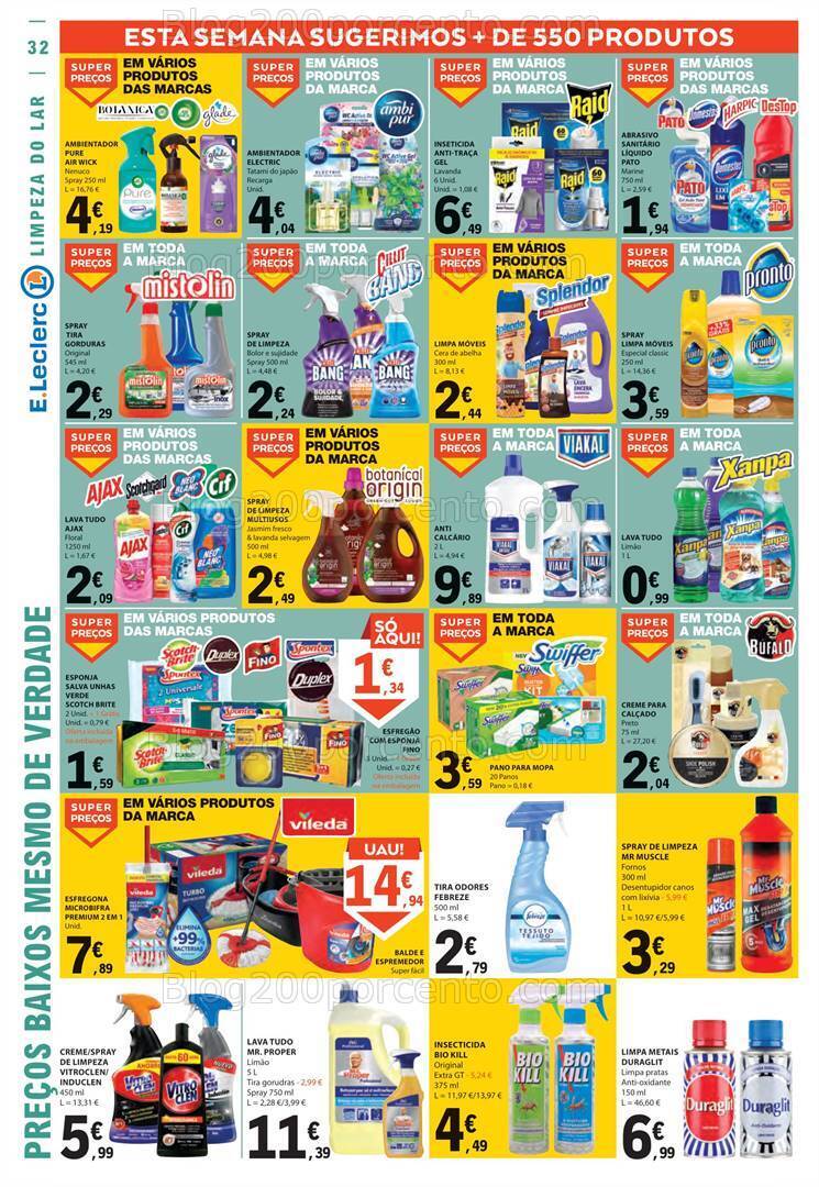 Antevisão Folheto E-LECLERC Promoções de 31 agosto a 6 setembro