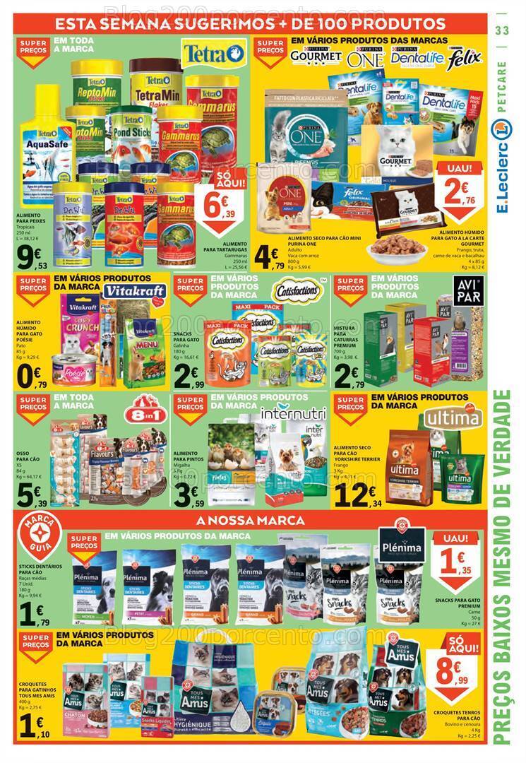 Antevisão Folheto E-LECLERC Promoções de 31 agosto a 6 setembro