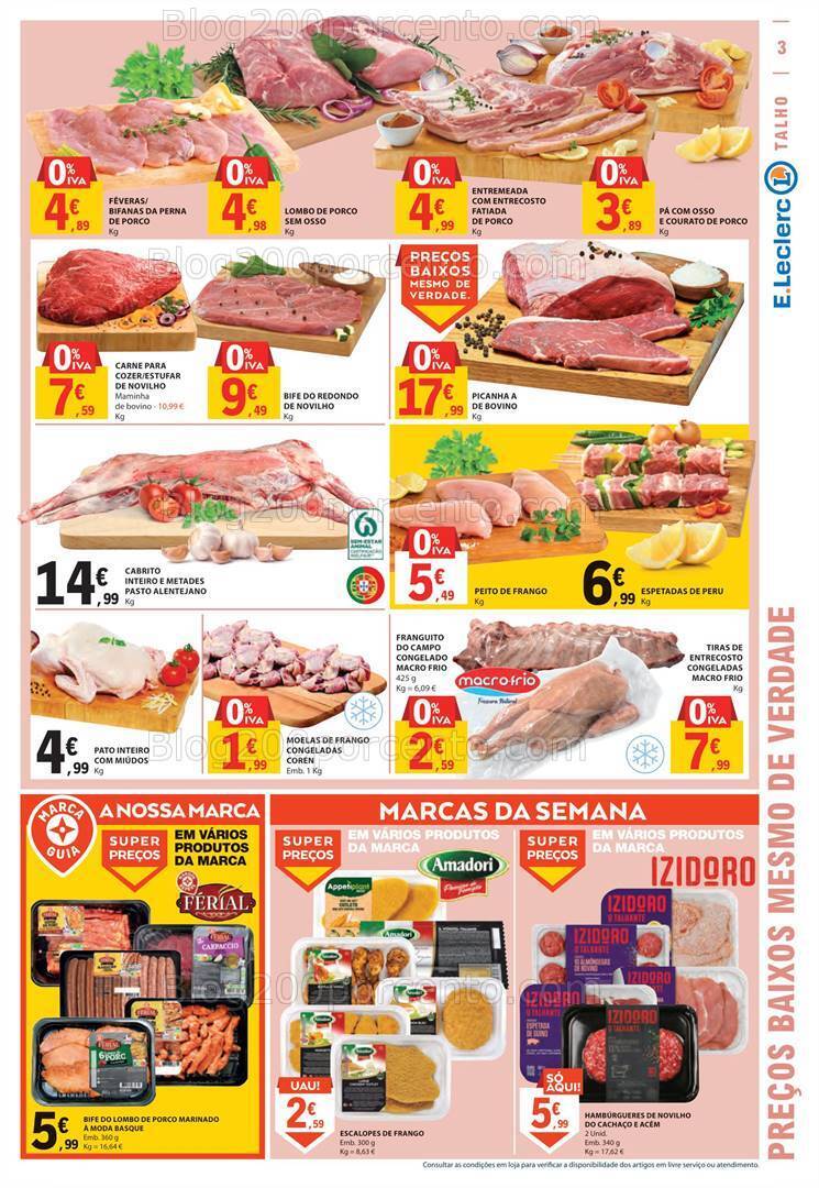 Antevisão Folheto E-LECLERC Promoções de 7 a 13 setembro