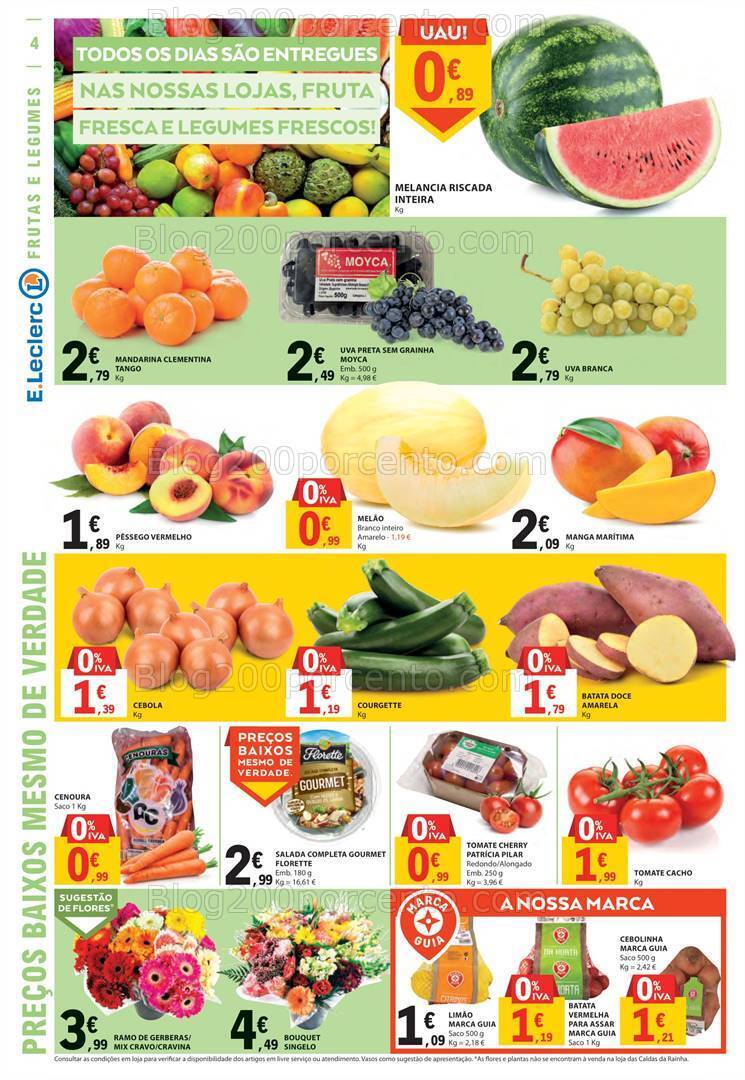 Antevisão Folheto E-LECLERC Promoções de 7 a 13 setembro