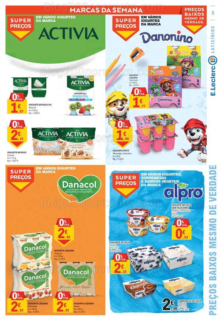 Antevisão Folheto E-LECLERC Promoções de 7 a 13 setembro