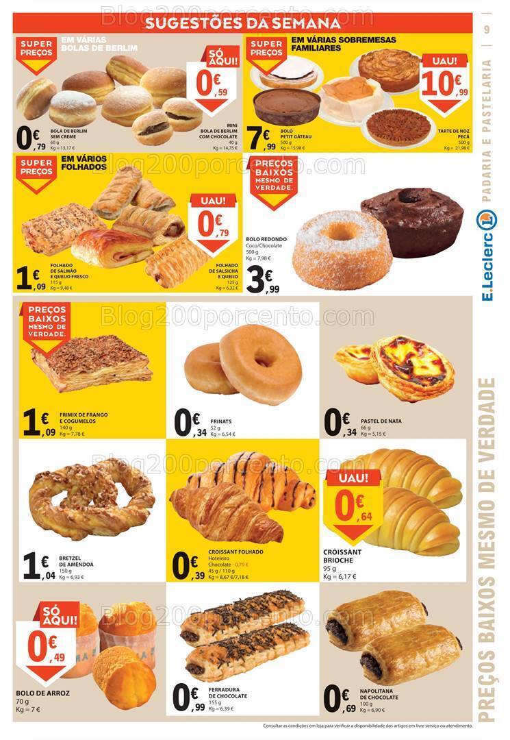 Antevisão Folheto E-LECLERC Promoções de 7 a 13 setembro
