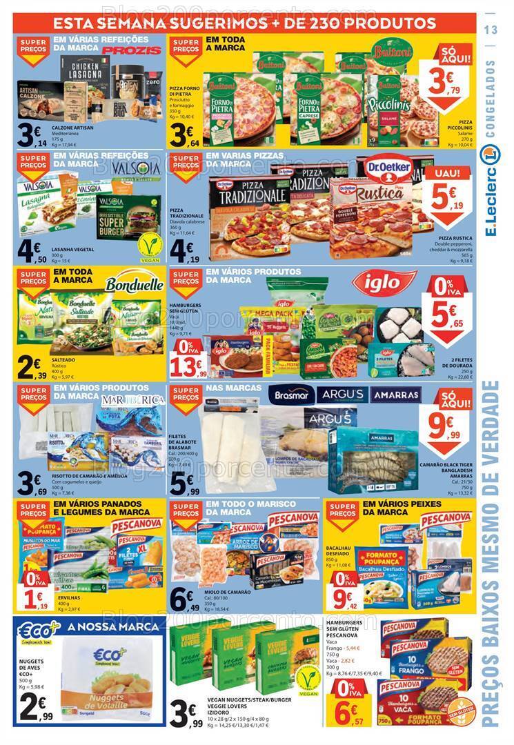 Antevisão Folheto E-LECLERC Promoções de 7 a 13 setembro