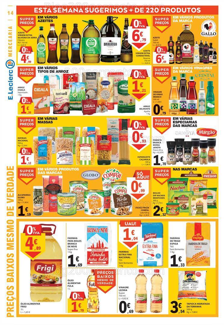 Antevisão Folheto E-LECLERC Promoções de 7 a 13 setembro