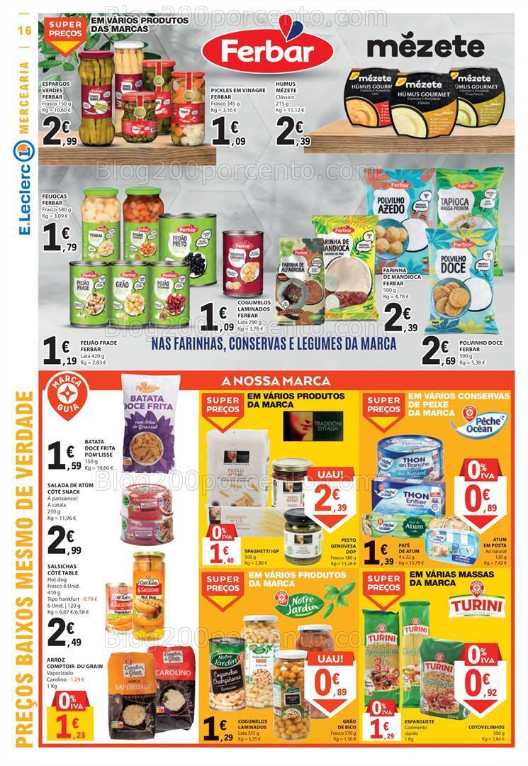 Antevisão Folheto E-LECLERC Promoções de 7 a 13 setembro