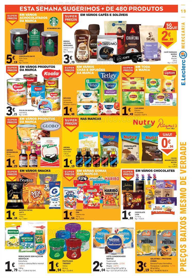 Antevisão Folheto E-LECLERC Promoções de 7 a 13 setembro