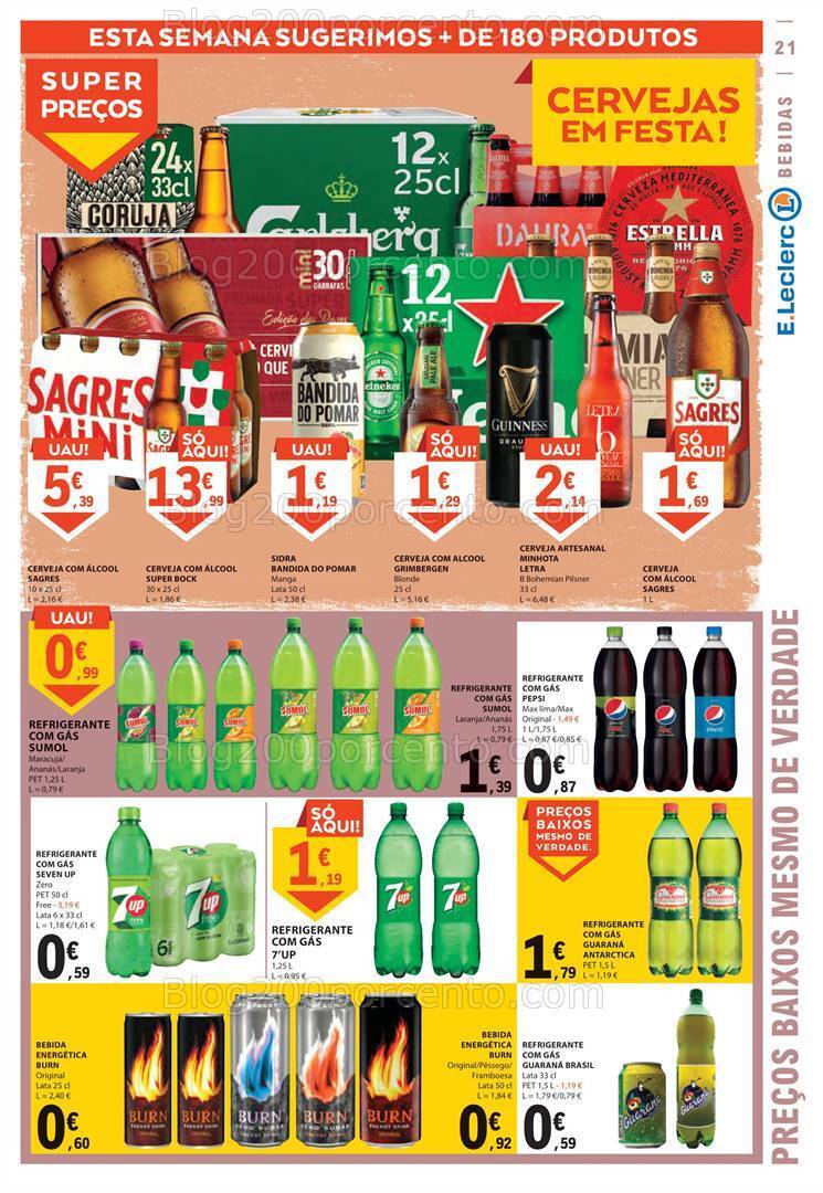 Antevisão Folheto E-LECLERC Promoções de 7 a 13 setembro