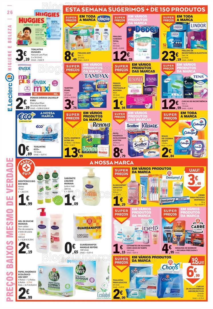 Antevisão Folheto E-LECLERC Promoções de 7 a 13 setembro