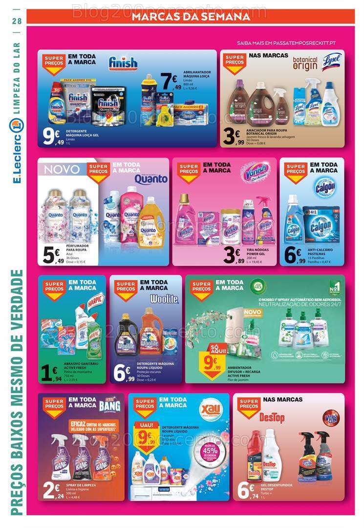 Antevisão Folheto E-LECLERC Promoções de 7 a 13 setembro