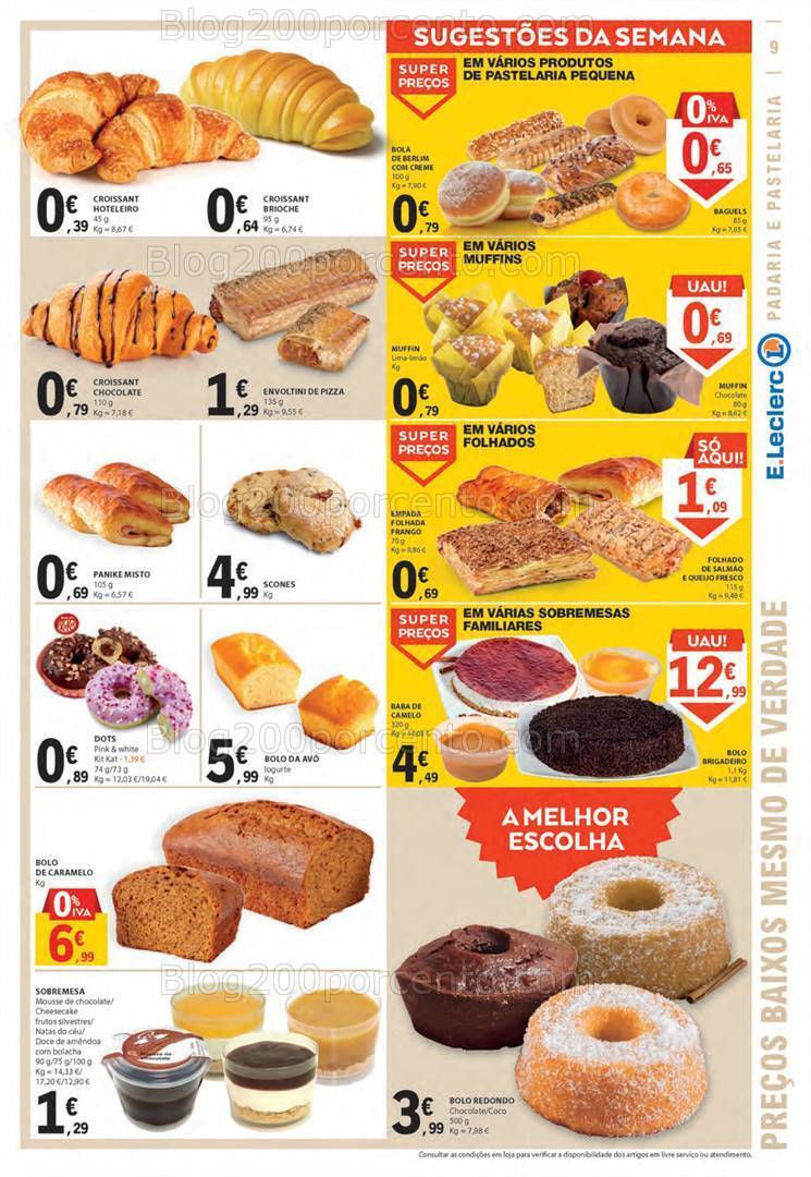 Antevisão Folheto E-LECLERC Promoções de 14 a 20 setembro