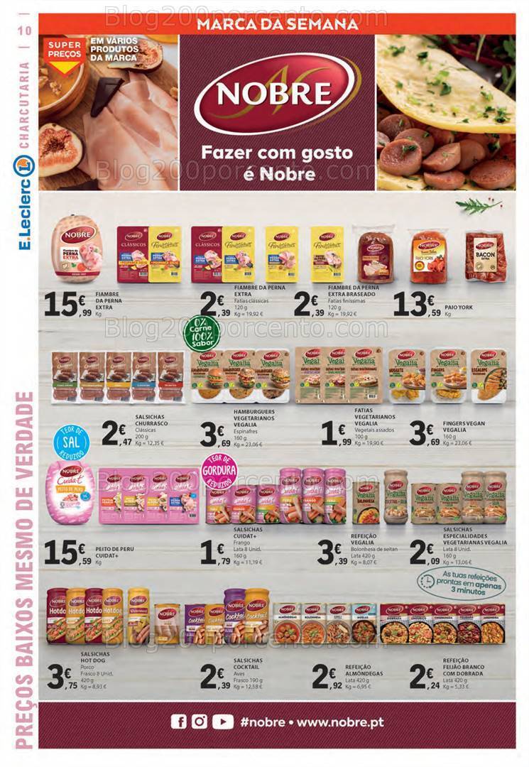 Antevisão Folheto E-LECLERC Promoções de 14 a 20 setembro