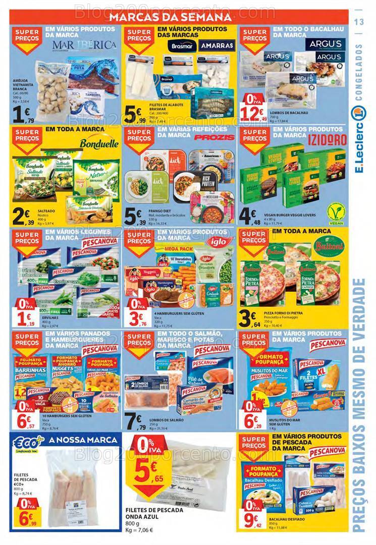 Antevisão Folheto E-LECLERC Promoções de 14 a 20 setembro