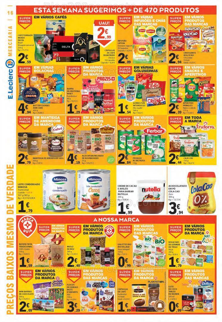 Antevisão Folheto E-LECLERC Promoções de 14 a 20 setembro