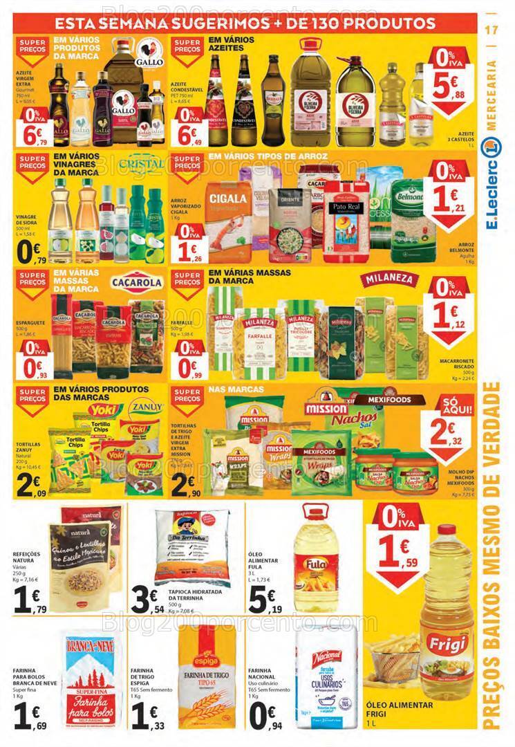 Antevisão Folheto E-LECLERC Promoções de 14 a 20 setembro