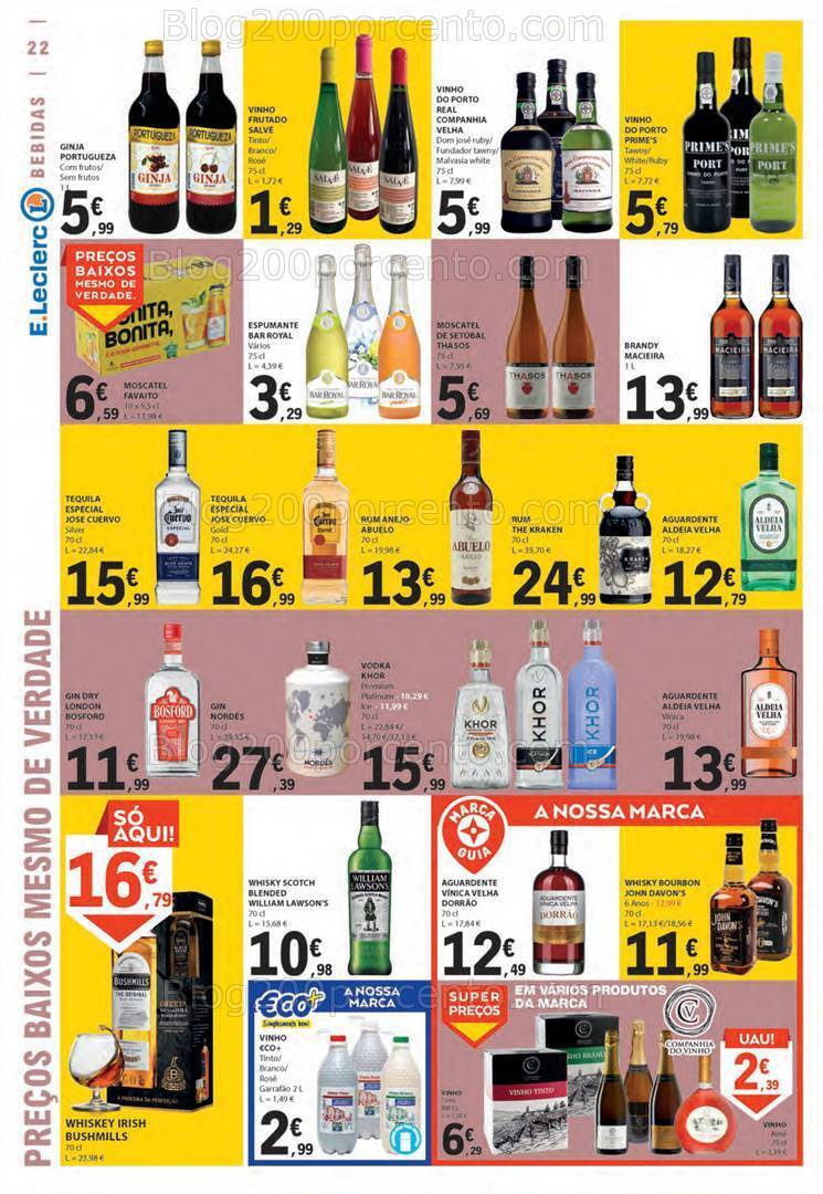 Antevisão Folheto E-LECLERC Promoções de 14 a 20 setembro