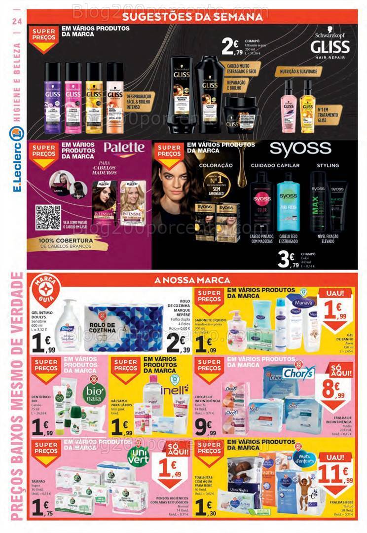 Antevisão Folheto E-LECLERC Promoções de 14 a 20 setembro