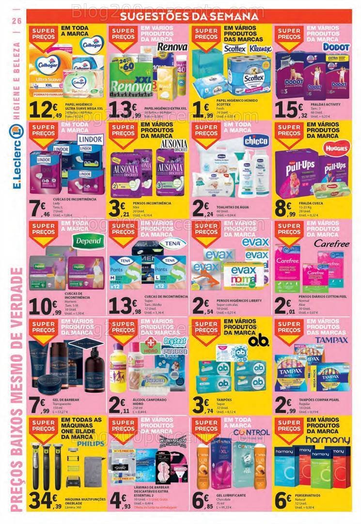 Antevisão Folheto E-LECLERC Promoções de 14 a 20 setembro