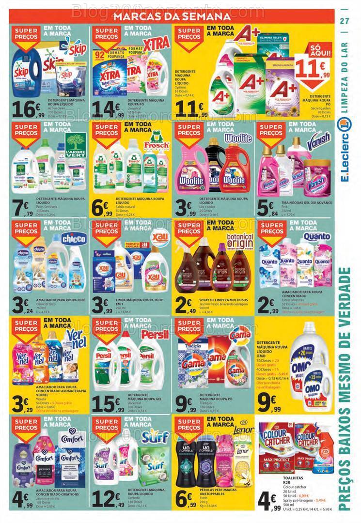 Antevisão Folheto E-LECLERC Promoções de 14 a 20 setembro