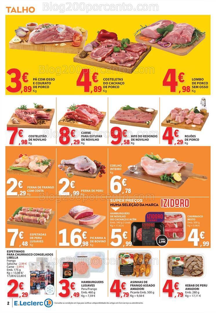 Antevisão Folheto E-LECLERC Promoções de 15 a 21 agosto