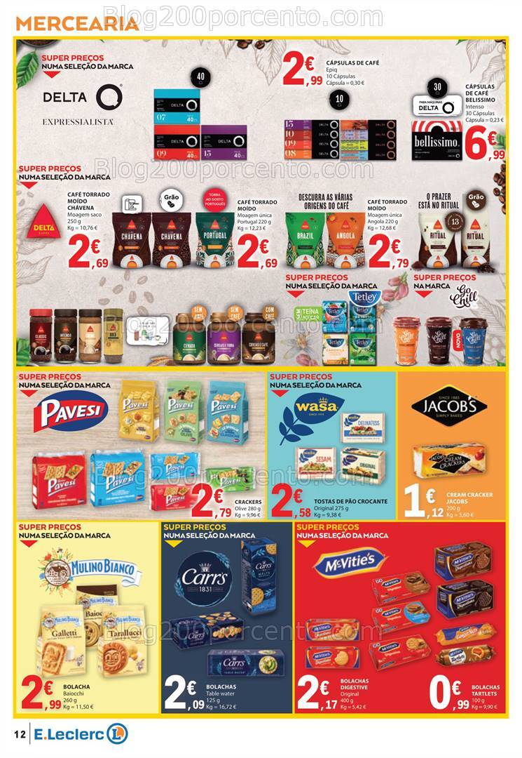 Antevisão Folheto E-LECLERC Promoções de 15 a 21 agosto