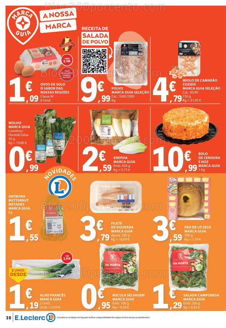 Antevisão Folheto E-LECLERC Promoções de 15 a 21 agosto